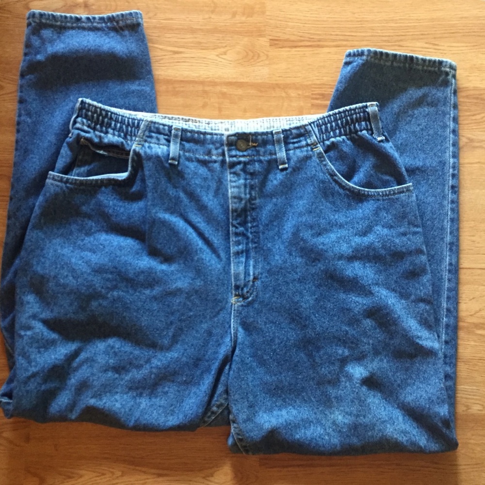 Lee Vintage highwaist tapered‎ leg denim mom jeans 90s - Picture 2 of 8